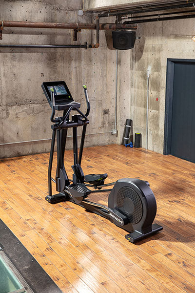 SportsArt E874 Elite Elliptical, 13" Senza Touchscreen — for Cardiovascular Conditioning