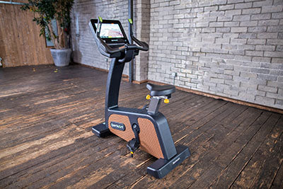 SportsArt C576U Status Upright Cycle, 16" Senza Touchscreen — for Fitness Equipment in Clinical and Institutional Care