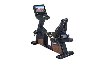 SportsArt C576R Status Recumbent Cycle, 16" Senza Touchscreen — for Fitness Equipment in Clinical and Institutional Care