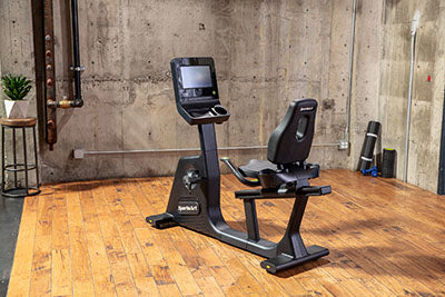 SportsArt C574R Elite Recumbent Cycle, 13" Senza Touchscreen — for Fitness Equipment in Clinical and Institutional Care