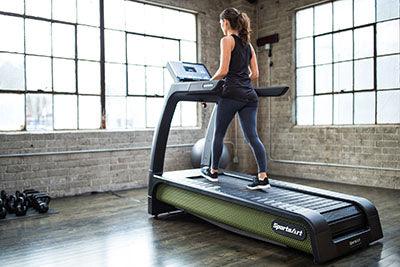 SportsArt G690 Verde Status Eco-Powr Treadmill — for Gait Training and Conditioning