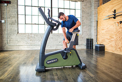SportsArt G576U Status Eco-Powr Upright Cycle — for Fitness Equipment in Clinical and Institutional Care