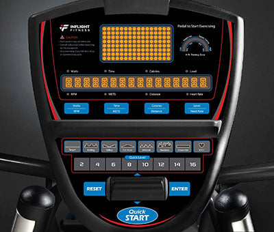 Inflight Fitness B6 Upright Bike — for Fitness Equipment in Clinical and Institutional Care