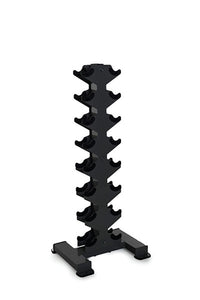 Inflight Fitness, 8-Pair Vertical Dumbbell Rack — for Strength Training and Rehabilitation