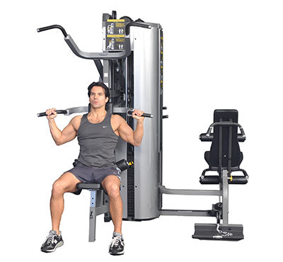 Inflight Fitness, Liberator Training System, Three Stacks, Four Stations, Full Shrouds — for Fitness Equipment in Clinical and Institutional Care