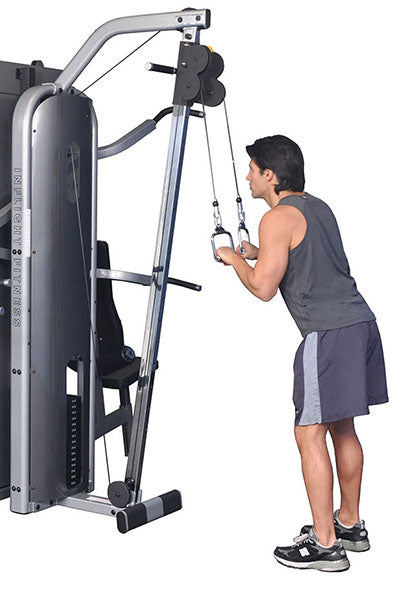 Inflight Liberator 4th Stack Cable Column Option with Full Shrouds — for Fitness Equipment in Clinical and Institutional Care