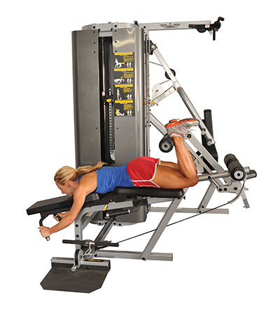 Inflight Fitness, Vanguard Training System, Two Stacks, Three Stations, Full Shrouds — for Fitness Equipment in Clinical and Institutional Care