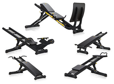 Total Gym ELEVATE Circuit; 5-piece; Includes Jump, Pull-Up, Press, Row ADJ and Core ADJ — for Core Strengthening Workouts