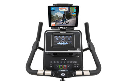 Spirit XBU55 Upright Bike, 43" x 22" x 62" — for Fitness Equipment in Clinical and Institutional Care