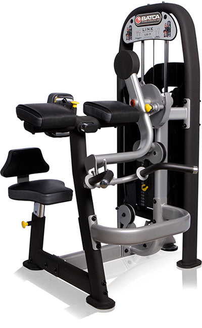 Batca Fitness Systems, Link Seated Bicep Curl/Tricep Extension — for Electrotherapy Pain Management