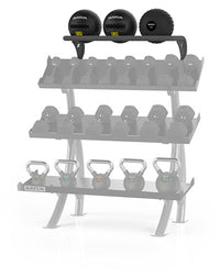 Batca Fitness Systems, Optional Ball Rack for 3 Tier 4' Dumbbell Rack — for Strength Training and Rehabilitation