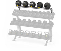 Batca Fitness Systems, Optional Ball Rack for 3 Tier 6' Dumbbell Rack — for Strength Training and Rehabilitation