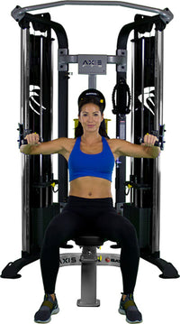 Batca Fitness Systems, AFTS Personal Free Trainer, 150 lb. Stacks — for Fitness Equipment in Clinical and Institutional Care