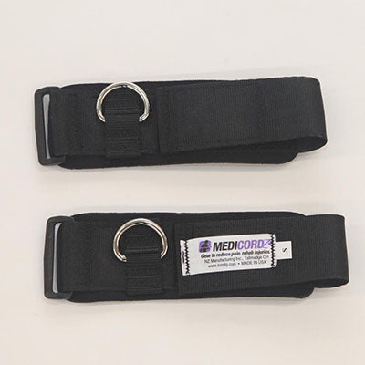 NZ Cordz MediCordz Writs Cuff, Medium (6 - 7"), Pair — for Resistance Tubing in Clinical and Institutional Care