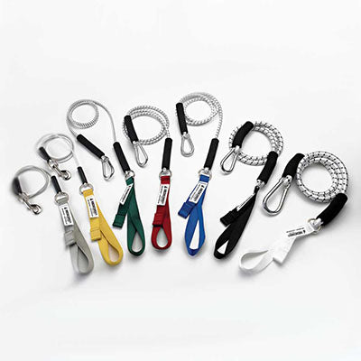 NZ Cordz MediCordz Modular Bungie Cordz, 4-foot, Blue (16 - 30 lbs) — for Resistance Tubing in Clinical and Institutional Care