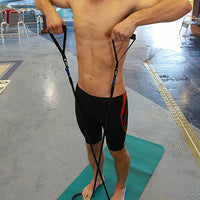 NZ Cordz StrechCordz with Handles, Blue (14 - 34 lbs) — for Resistance Tubing in Clinical and Institutional Care