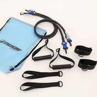 NZ Cordz StrechCordz Mini Modular Set, Blue (14 - 34 lbs) — for Resistance Tubing in Clinical and Institutional Care