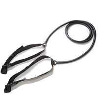 NZ Cordz StrechCordz Grudge Belt, Black — for Resistance Tubing in Clinical and Institutional Care
