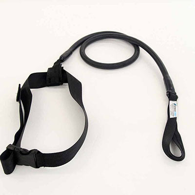 NZ Cordz StrechCordz Safety Short Belt, Blue (14 - 34 lbs) — for Resistance Tubing in Clinical and Institutional Care