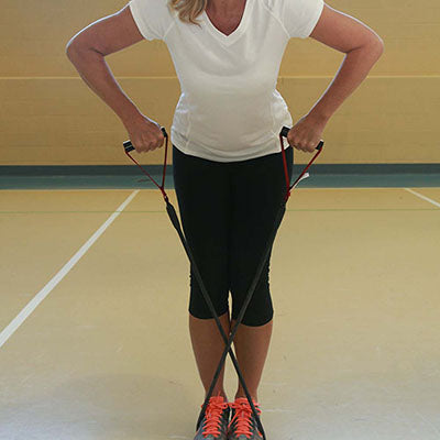 NZ Cordz TurfCordz 4-ft tubing with Handles, Green (8 - 24 lbs) — for Resistance Tubing in Clinical and Institutional Care
