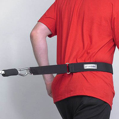 NZ Cordz TurfCordz Padded WaistBelt, Single — for Resistance Tubing in Clinical and Institutional Care