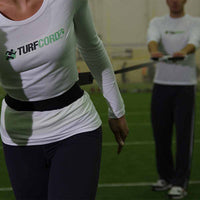 NZ Cordz Tug-Of-War Strap with Chest Harness and Trainer's Handle — for Resistance Tubing in Clinical and Institutional Care