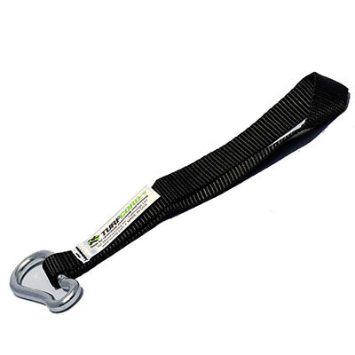 NZ Cordz TurfCordz Mounting Loop with metal clip (single unit) (Tie-off) — for Resistance Tubing in Clinical and Institutional Care