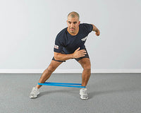 Perform Better First Place Mini Band XL, Light, Yellow, Pack of 10 — for Resistance Training and Rehabilitation