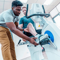Spirit Rehab, 7.0R Recumbent Bike, 55" x 33" x 47" — for Fitness Equipment in Clinical and Institutional Care