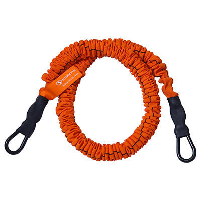 Stroops Slastix Resistance Band with Clips, Orange, 36", Very Light (10 lbs.) — for Resistance Training and Rehabilitation