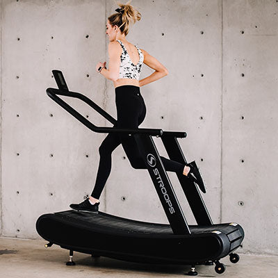 Stroops Opticurve, Curved Motorless Treadmill — for Resistance Training and Rehabilitation