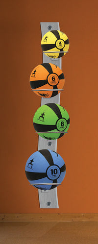 Prism Fitness Smart Medicine Ball Wall Mounted Commercial Package — for Fitness Equipment in Clinical and Institutional Care
