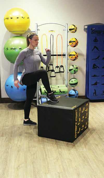 Prism Fitness Smart Soft Plyo Cube, 3-in-1 — for Fitness Equipment in Clinical and Institutional Care