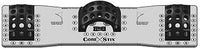 Core Stix Triple Arc Floor Mount System — for Fitness Equipment in Clinical and Institutional Care