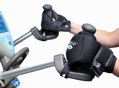NuStep T4r Recumbent Cross Trainer plus Stability Essentials Bundle with Mounting Bracket — for Organized Equipment Storage