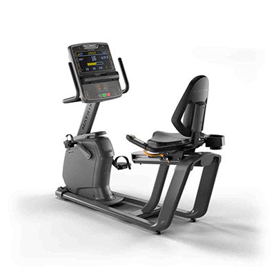 Matrix Lifestyle Recumbent Cycle with Premium LED Console — for Exercise and Therapy Floor Work