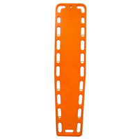 Kemp USA 10-993-LONG Tall Athlete Spineboard, Orange