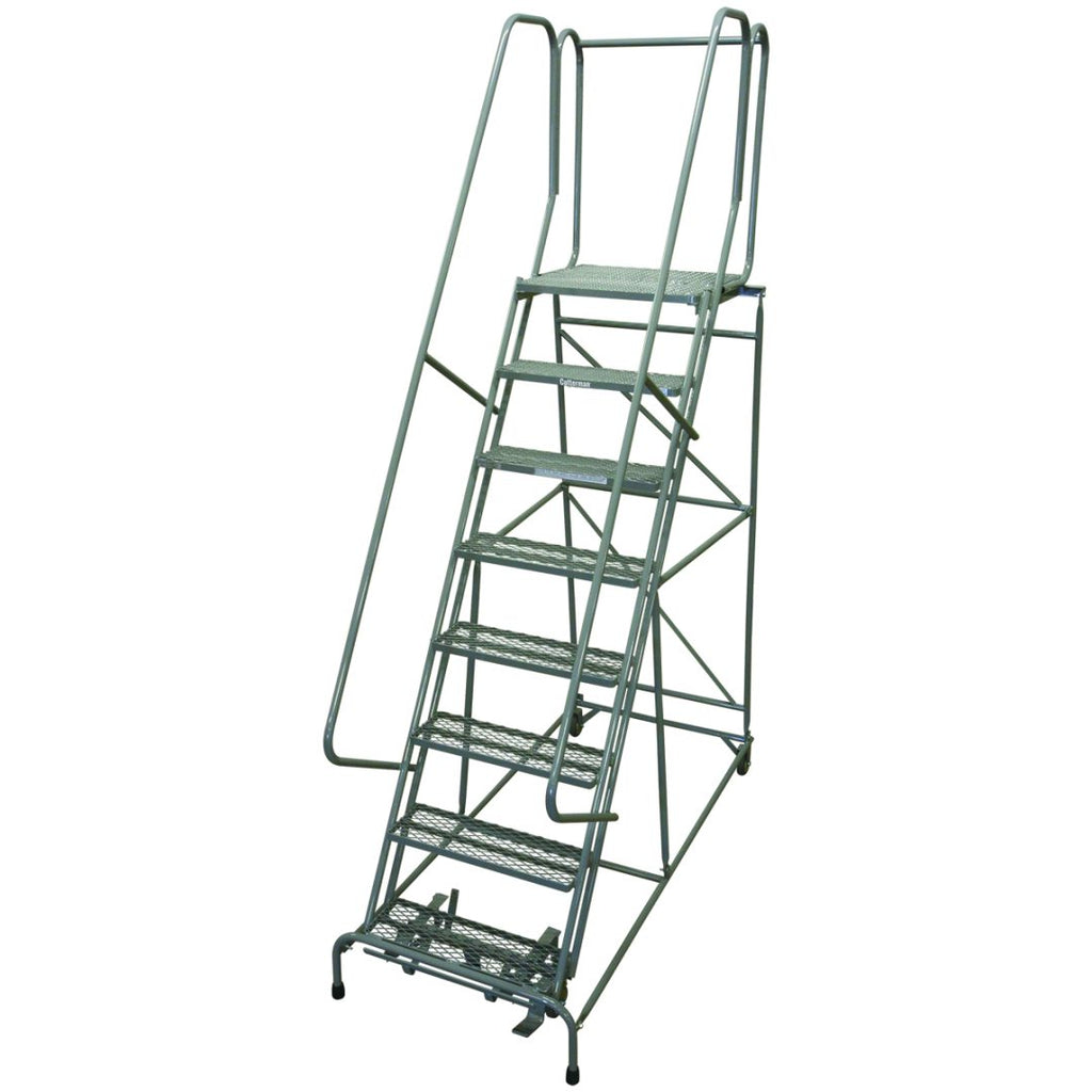 Cotterman Series 1000 Steel Rolling Ladder | OSHA-Compliant 450 lb Capacity Mobile Stand