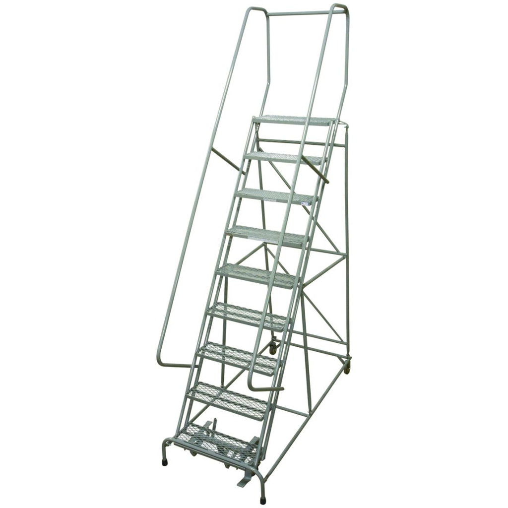 Cotterman Series 1000 Steel Rolling Ladder | OSHA-Compliant 450 lb Capacity Mobile Stand