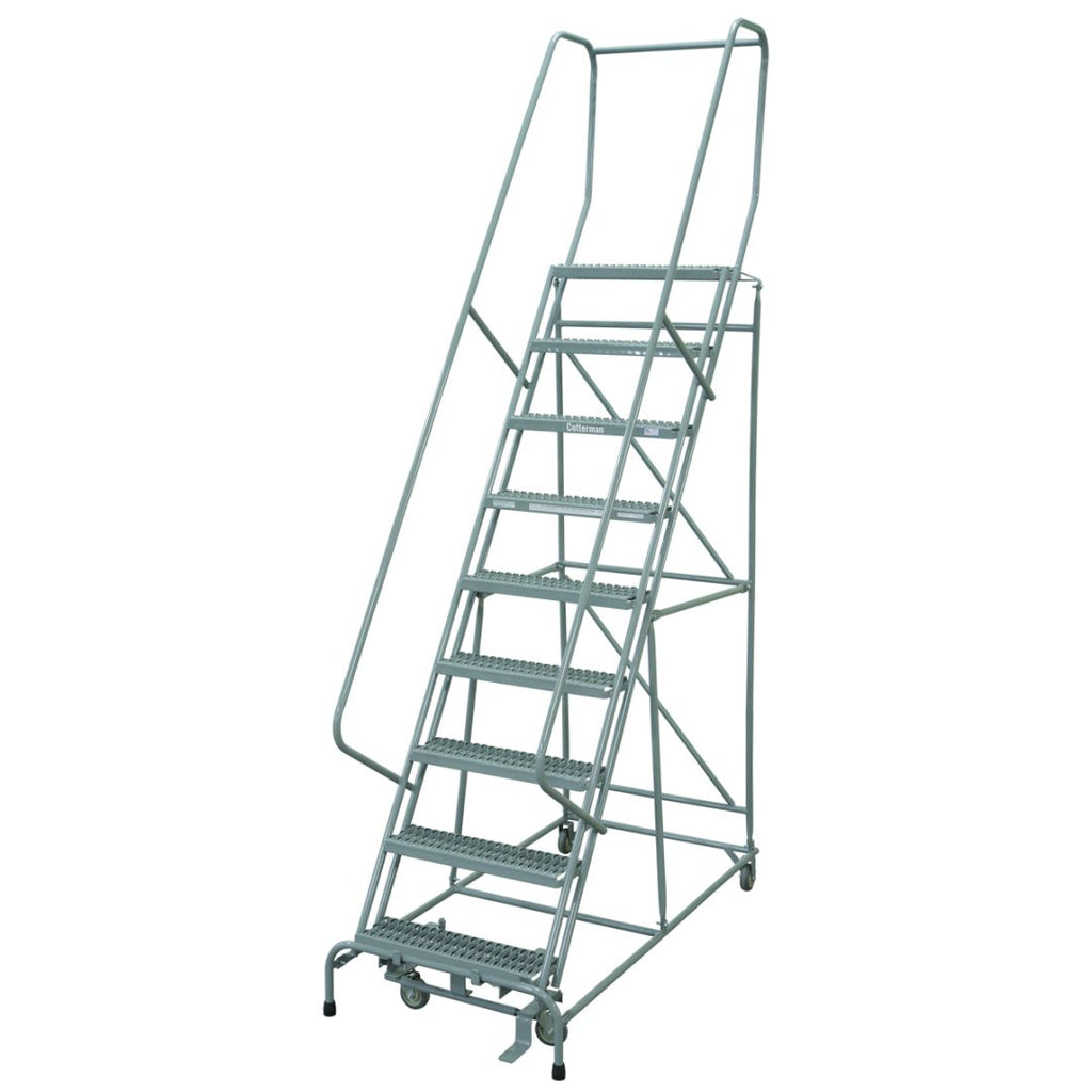 Cotterman Series 1000 Steel Rolling Ladder | OSHA-Compliant 450 lb Capacity Mobile Stand