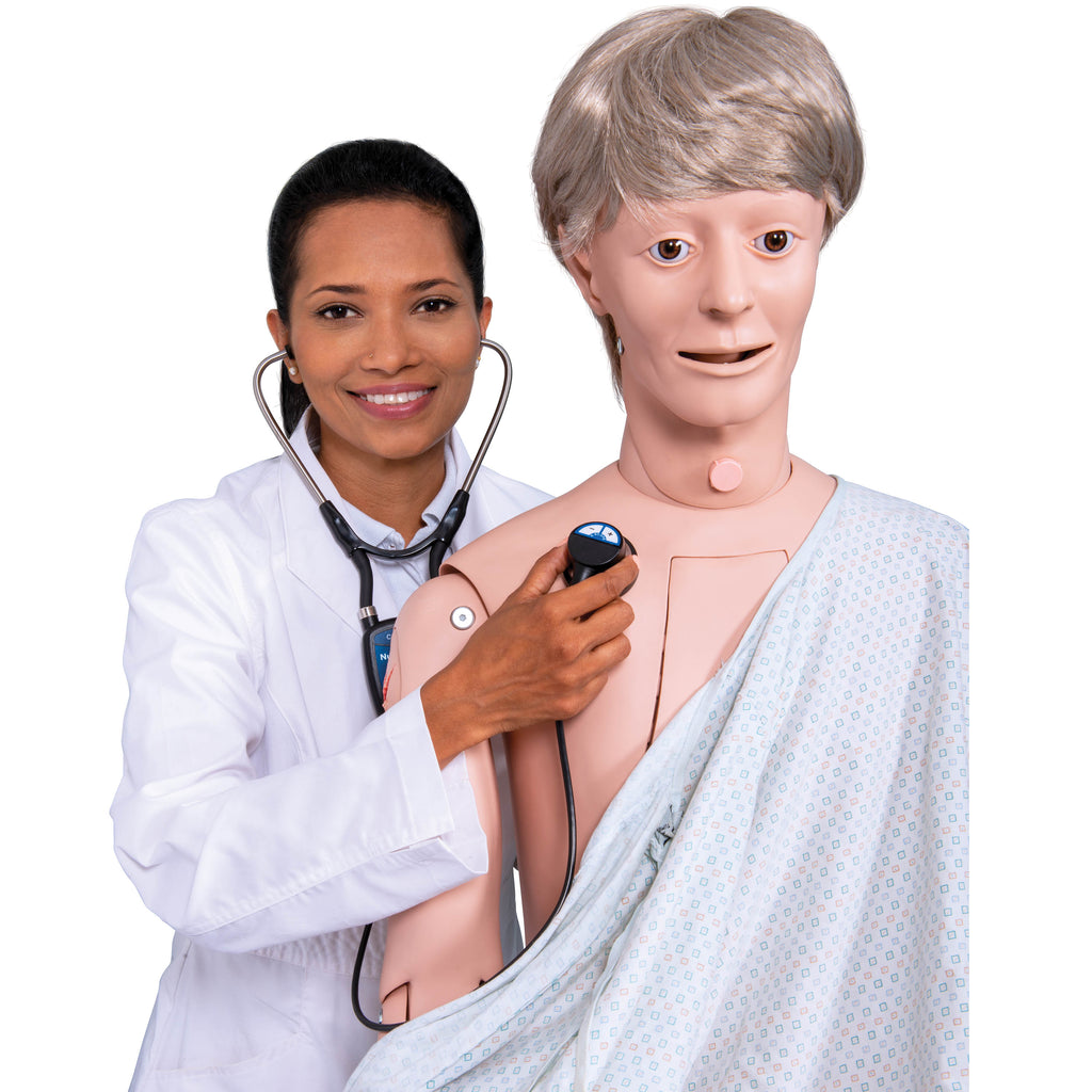 3B Scientific Nikki Nursing Manikin with Auscultation / Patient Care & Auscultation Simulation