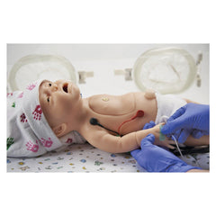 Heartsmart C.H.A.R.L.I.E. Neonatal Resuscitation Simulator with Interactive ECG Simulator