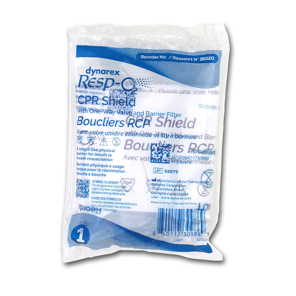 MayDay 10460 CPR Shield - Professional Emergency Resuscitation Barrier