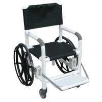 MJM International E131-18-24W-SL-MRI Echo Non - Magnetic 18" Internal Width All Purpose Wheelchair