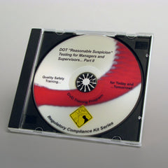 Marcom DOT "Reasonable Suspicion" Testing for Managers and Supervisors