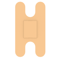 Kemp USA 11-033-100 Fabric Knuckle Bandage 1.5" x 3" (100 pcs)