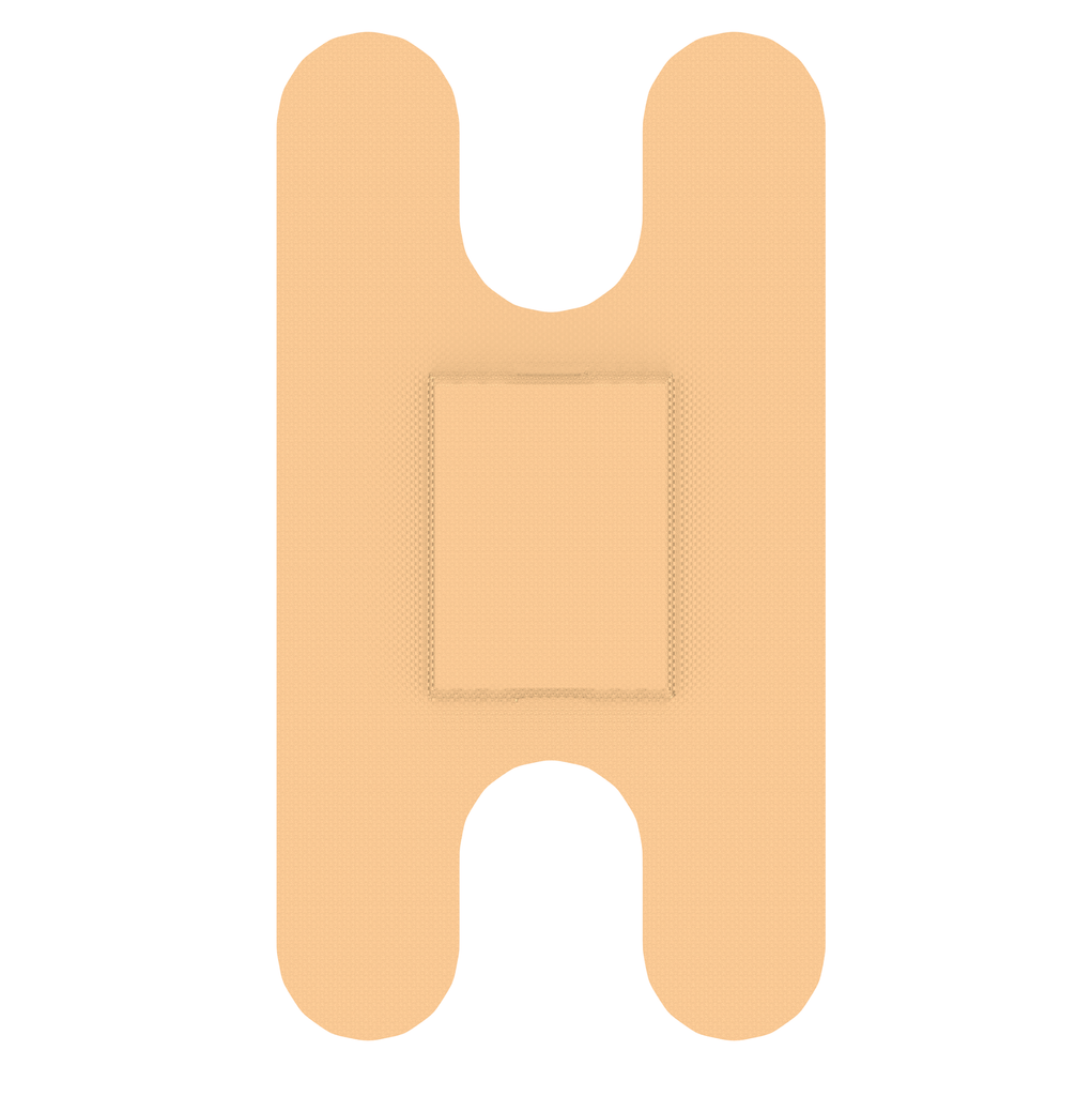 Kemp USA 11-033-2400 Fabric Knuckle Bandage 1.5" x 3" (2,400 pcs)