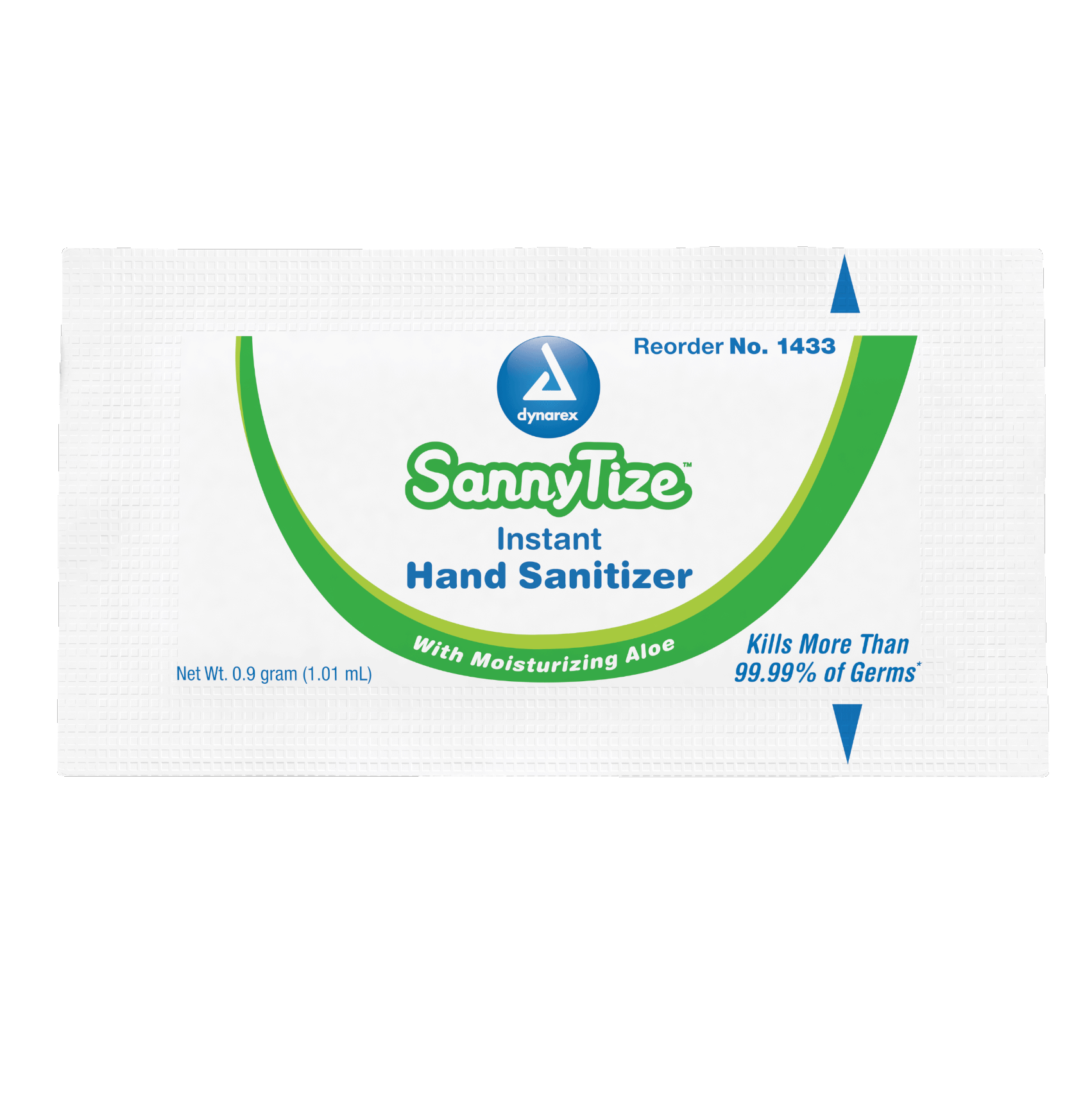 Kemp USA 11-052-144 Instant Hand Sanitizer, 0.9 Gram Packets (144 pcs)