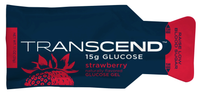 Kemp USA 11-057-STR-1 Transcend 15 gram Packet Glucose Gel Strawberry (Sinlgle Packet)