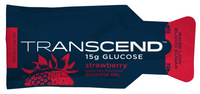 Kemp USA 11-057-STR-100 Transcend 15 gram Packet Glucose Gel Strawberry (100 pcs)